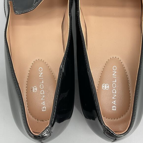 NEW Bandolino Women’s Linzer Patent Tassel Loafer Black Size 6M - Picture 6 of 10